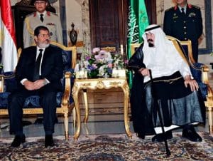 مرسي في السعودية