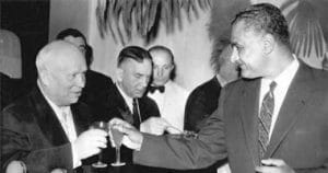 عبد الناصر مع خرشوف