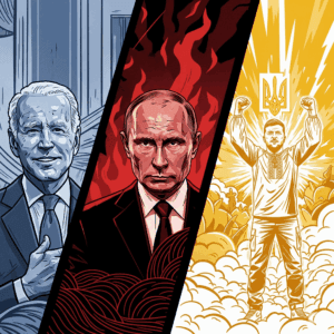 بايدن وبوتين وزيلينسكي