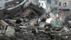 الدمار في قطاع غزة صورة أرشيفية