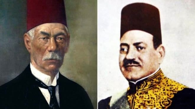 سعد زغلول و خليفته مصطفى النحاس زعيما حزب الوفد