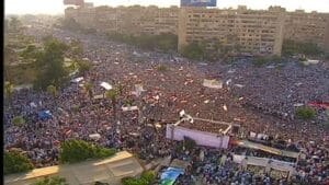 اعتصام رابعة - صورة ارشيفية