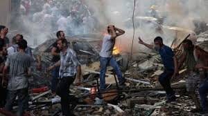 حلب تحت القصف