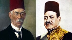 سعد زغلول و خليفته مصطفى النحاس زعيما حزب الوفد