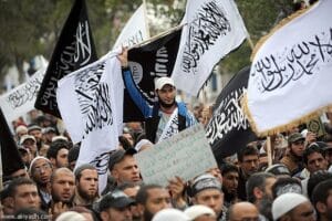 المطالبة بالشريعة صورة أرشيفية