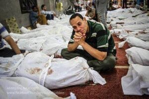 صورة أرشيفية من فض اعتصام رابعة العدوية