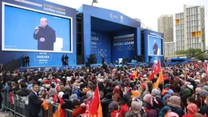 أردوغان في مؤتمر انتخابي